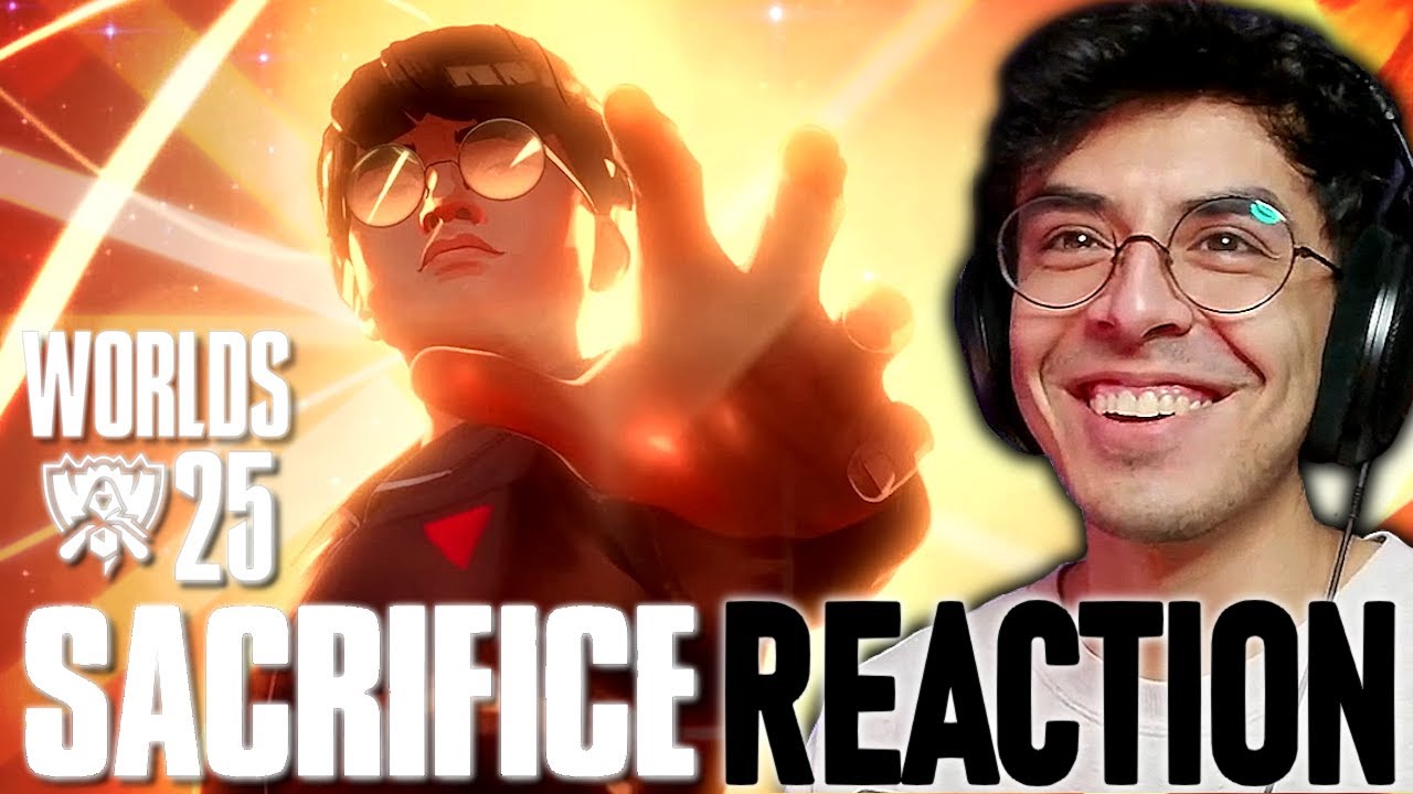 RedCloud реагирует на Sacrifice при участии G.E.M. | Гимн Чемпионата мира League of Legends 2025