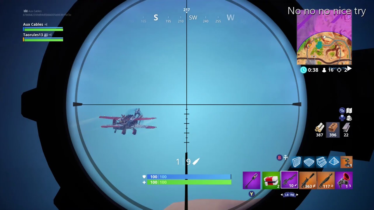 Nice little double kill(190m)
