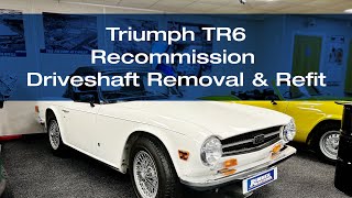 Triumph TR6 Recommission Project - Driveshaft Removal &amp; Refit