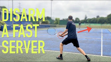 Learn to Return Fast Serves With These Simple Tips | Return of Serve Lesson