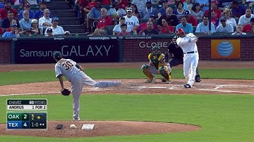 OAK@TEX: Andrus plates Fielder with an infield single