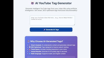 RapidTags AI Tags Generator – Boost Your YouTube SEO Fast