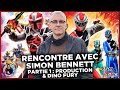 Rencontre avec simon bennett  showrunner de  power rangers  partie 1 production  dino fury