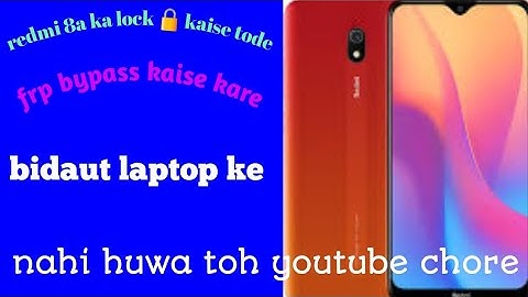 Redmi 8a dual hard reset | pattern lock, password lock | redmi ka lock kaise tode