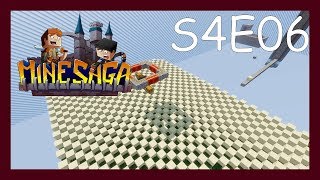 Minesaga Skyblock S4E6 - Loading 4 chunks of cactus with 1 alt