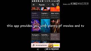 How to use cinema HD Android(free TV and movies) screenshot 2