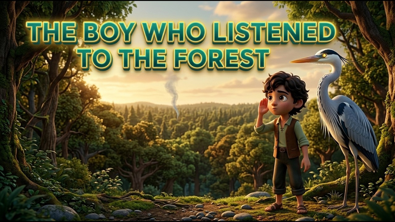 🌿 The Boy Who Listened to the Forest | Bedtime Story for Kids - YouTube