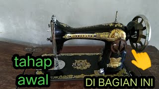 CARA MENGOPERASIKAN MESIN JAHIT MANUAL| TUTORIAL MENGGUNAKAN MESIN JAHIT HITAM