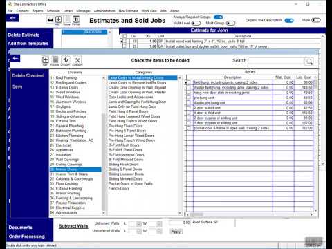 v7 add room from database - video from PrioSoft