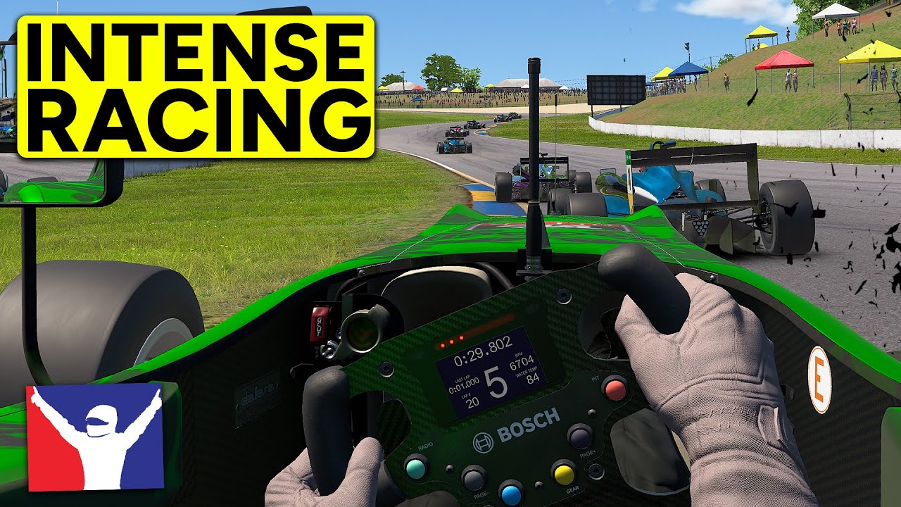 This Race Finish was INSANE - iRacing