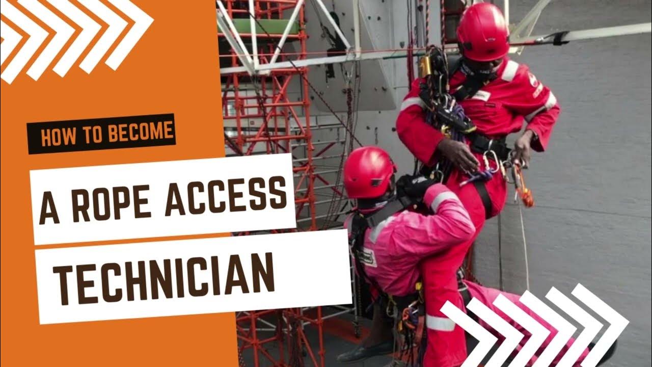 How to a rope access technician YouTube