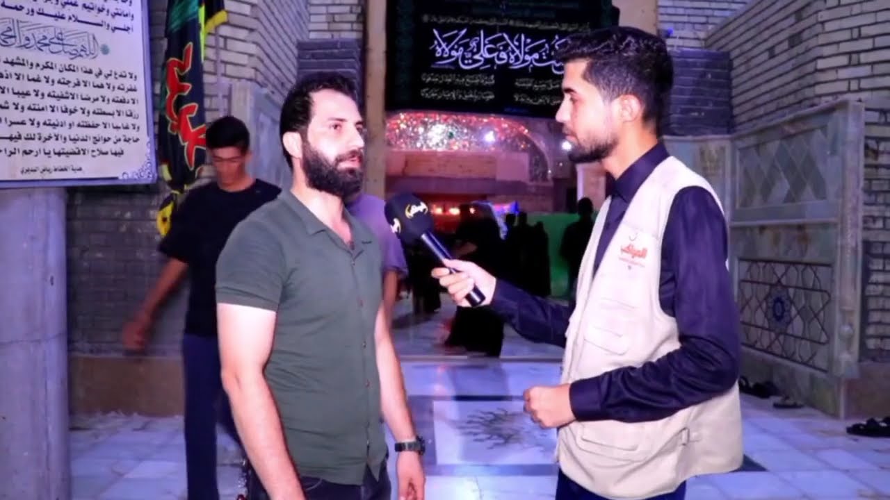 تغطيه خاصه في مزار الامام عون ابن علي إبن ابي طالب ع