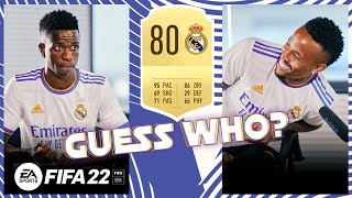 GUESS the PLAYER behind the RATING! | FIFA 22 x Real Madrid screenshot 5