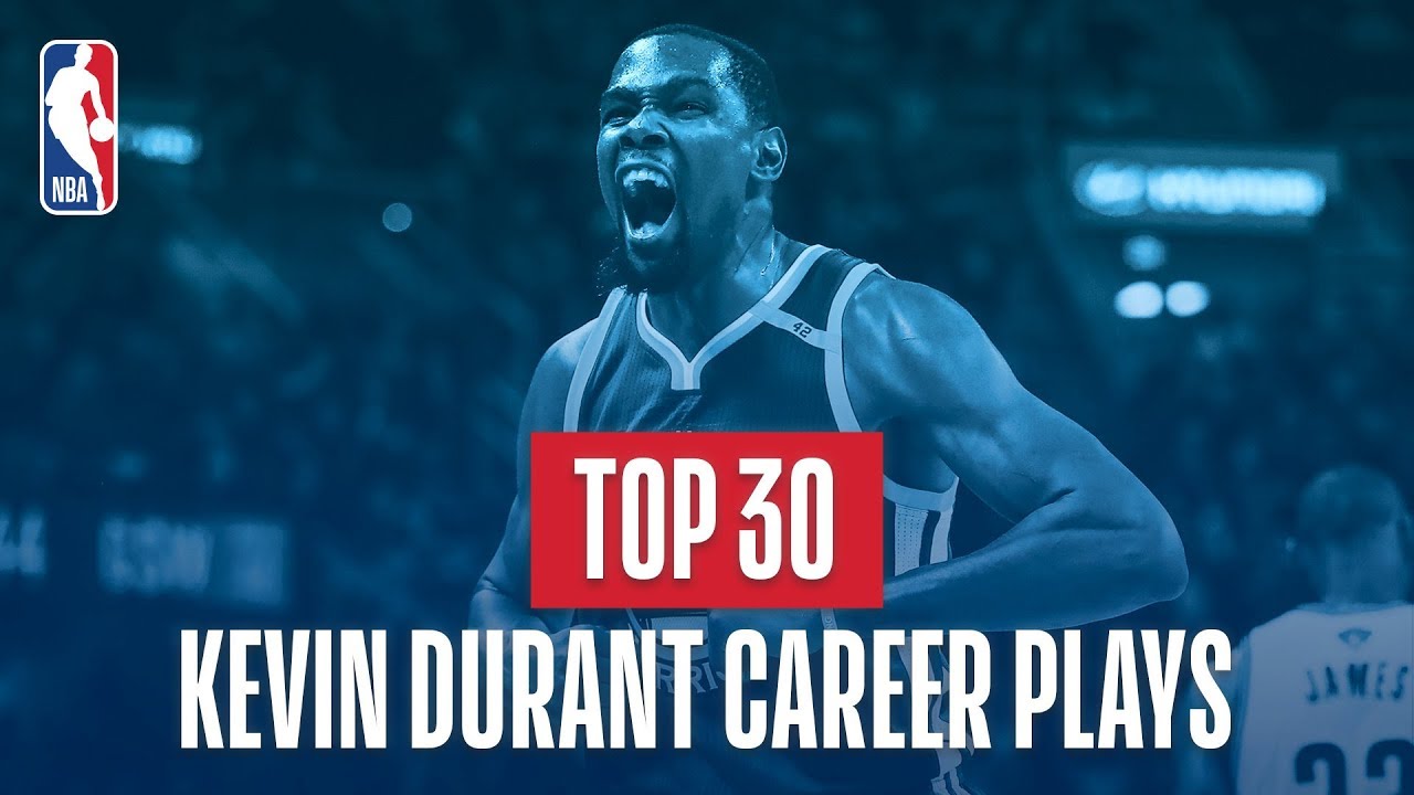 Kevin Durant's Top 30 Plays of His NBA Career