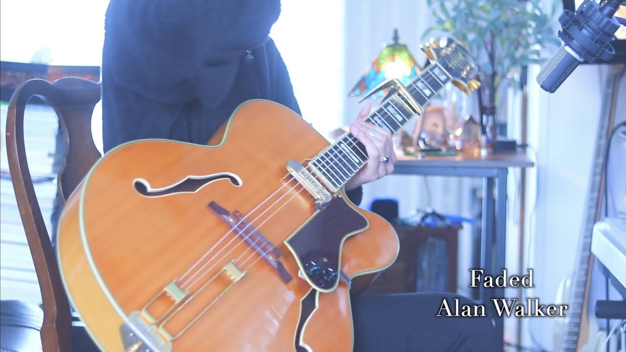 ダーククリエイター　1st 英語　faded 丁COVER】Faded / Alan Walker ギター弾き語り - YouTube