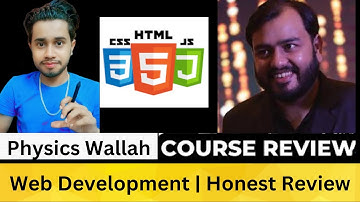 @PhysicsWallah web development course review |Should you Buy?Physicswallah  Web Development Course
