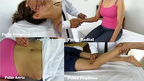 Quais os locais para a aferição de pulso periféricos?