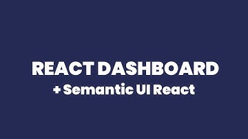 REACT DASHBOARD - Semantic Ui React - Recharts and Big Calendar | Daily Codementor 4