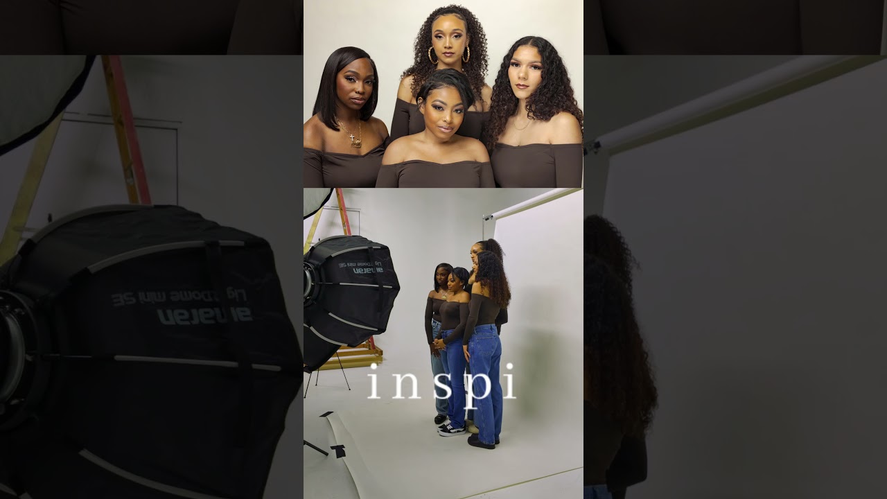 BTS of a Branding Session #portrait #photography #studiosession #photosession #branding #beauty