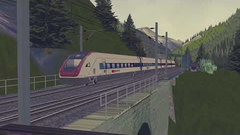 PC Open Rails Train Simulator Swiss Trains SBB, BLS