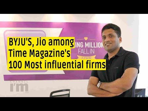 BYJU'S and Jio find a place among Time Magazine’s 100 Most Influential Companies list