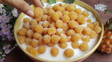 Cách làm mứt khóm viên dẻo thơm đẹp mắt dễ làm đón Tết cổ truyền