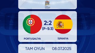 Thumbnail for Portuqaliya 2:2 (P - 5:3) İspaniya | Millətlər Liqası, Final | TAM OYUN