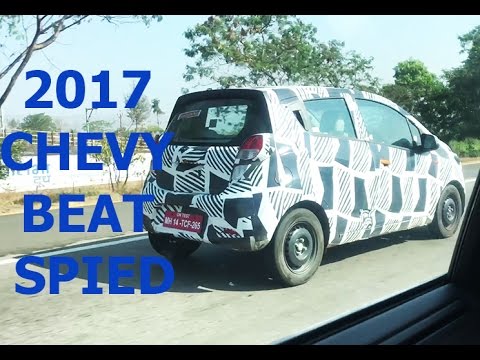 2017 Chevrolet Beat Spied India