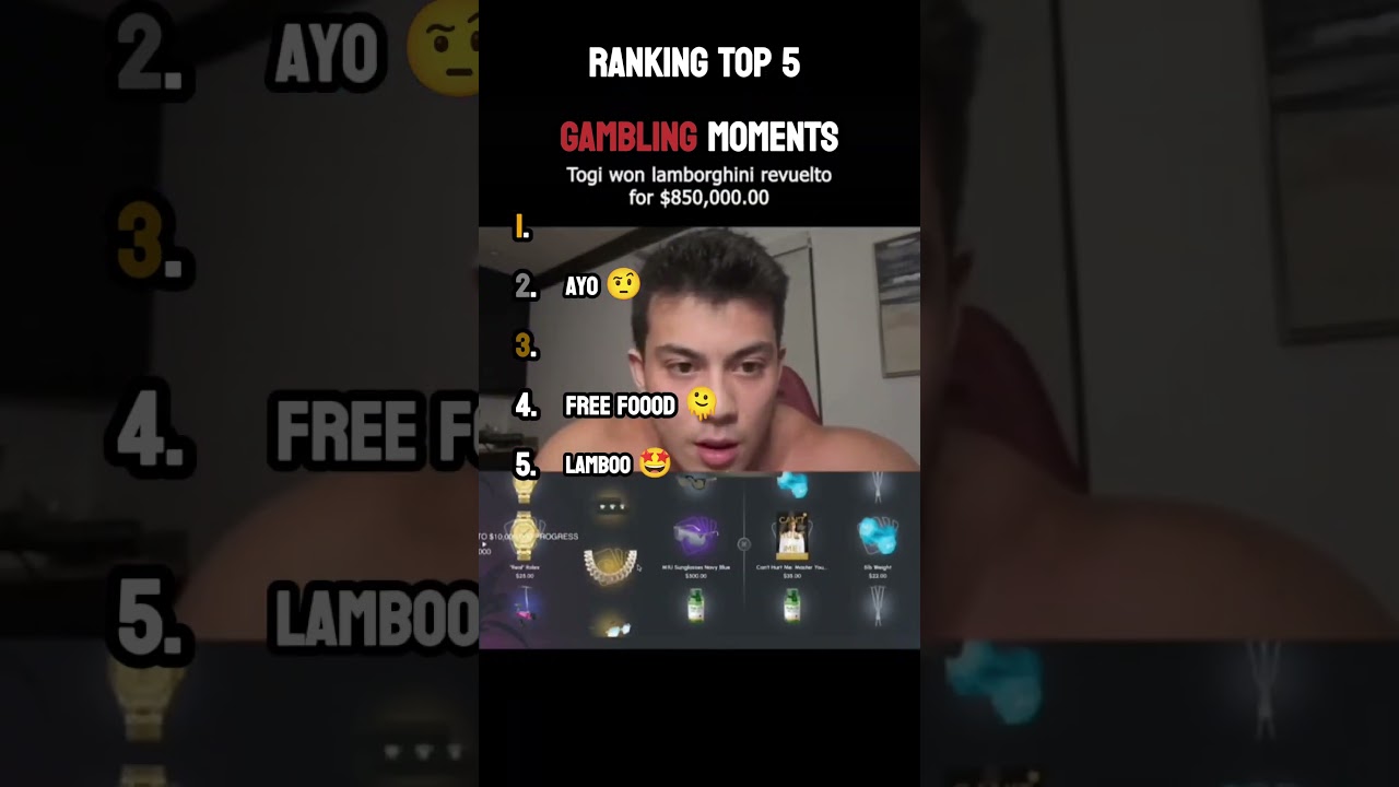 Ranking Top 5 Gambling Moments 🤯