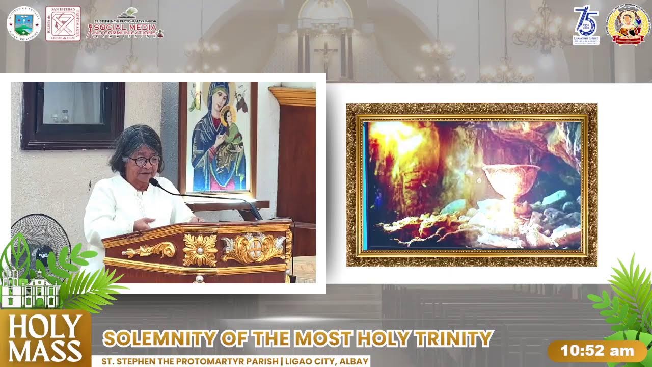 Holy Mass | SOLEMNITY OF THE MOST HOLY TRINITY