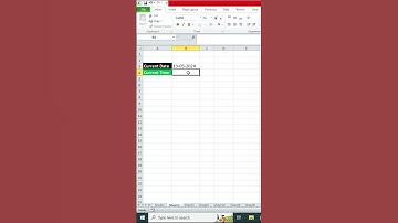 Current date and time in Excel | Excel formula #shorts #excel #pc #trending #excelshorts #DigitalGet