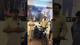 happy customer #happy #bike #and #sale #royal #Enfield #Hunter #automobile #youtubeshorts #shorts