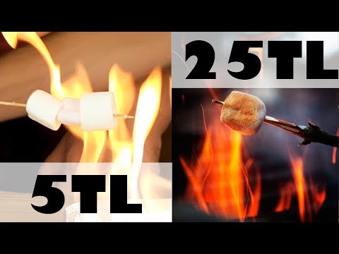 5 TL VS. 25 TL'lik Marşmelov