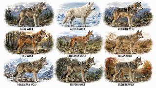 Every Type Of Wolf Explain In 8 Minutes.