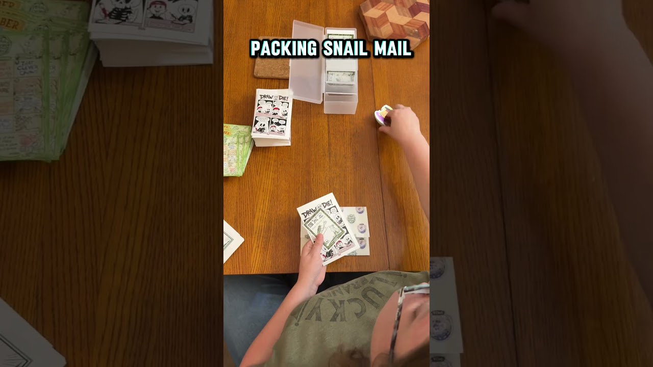 Packing The Next Snail Mail