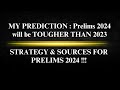 No rubbish only pyq based strategy  sources for prelims 2024  major announcement at the end 