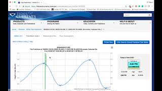 Video Tutorial on Tide Predictions screenshot 5