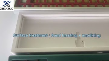 Custom 65% Cnc Machining Natural Anodized Aluminum Top Bottom Mechanical Keyboard Case Brass Weight