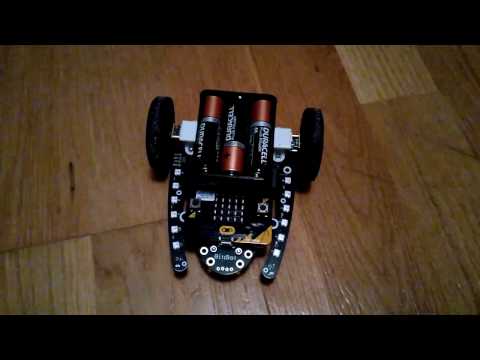 MicroPython programmed bit:bot demo for the BBC micro:bit.