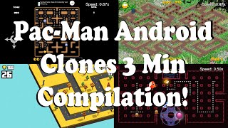 40 Pac-Man Android Clones 3 Min Compilation screenshot 2