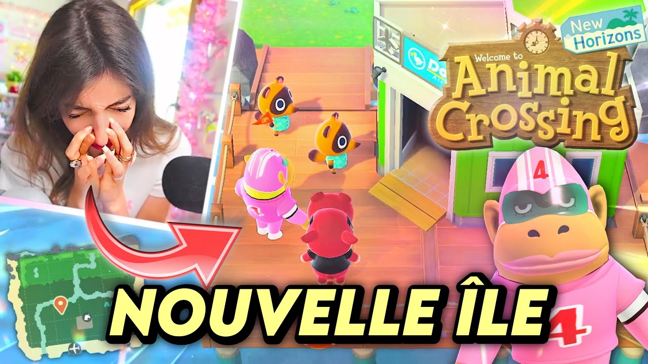 JE COMMENCE UNE NOUVELLE ÎLE et C’EST HORRIBLE dans ANIMAL CROSSING NEW HORIZONS ! ✈️