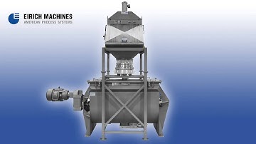 EIRICH / American Process Systems Concept to mixing