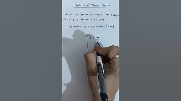 Greatest 4 digit number which is a perfect square #mathshorts #squaresandsquareroots #maths #yt