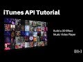 iTunes API Tutorial: Creating a 3D effect Music Video Player