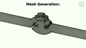 CFD Process Automation on a Valve