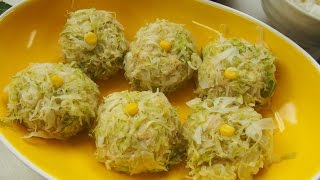レンチンほくほく！キャベツしゅうまい
