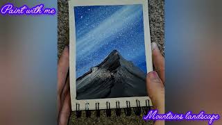 Acrylic Painting | Speed Painting | Relax & Paint With Me #AcrylicPainting #Art #PaintWithMe