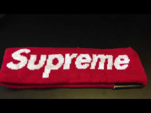 supreme headband authentic