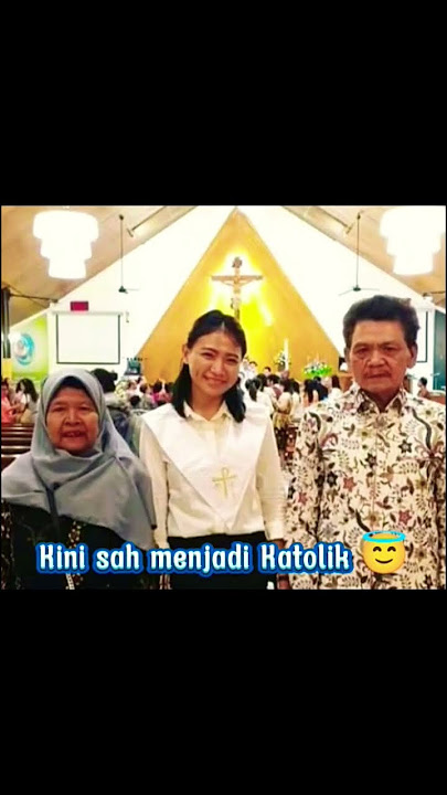 Wanita Muslim pindah Katolik usai bertemu Tuhan Yesus 😇 #shorts #youtubeshorts #kristen #katolik