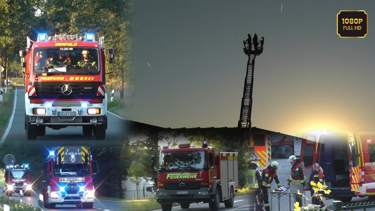 Samtgemeindeübung 2023 der Freiwilligen Feuerwehr Samtgemeinde Fürstenau